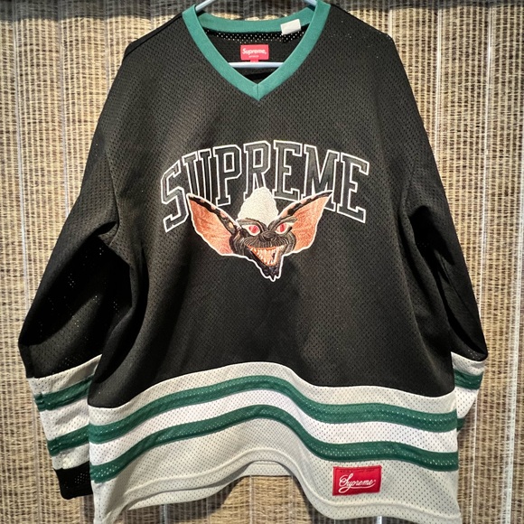Supreme X Gremlins hockey jersey.